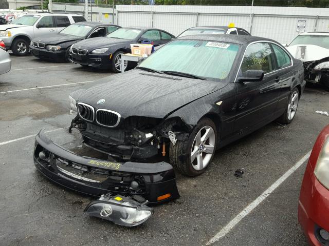 WBABV13404JT20382 - 2004 BMW 325 CI SUL BLACK photo 2