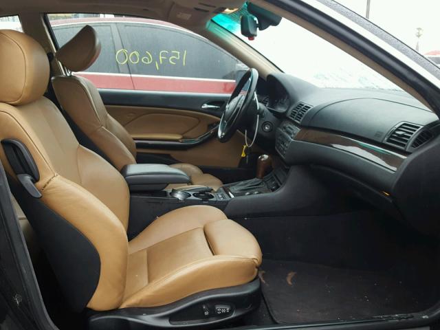 WBABV13404JT20382 - 2004 BMW 325 CI SUL BLACK photo 5