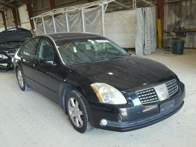 1N4BA41E54C889993 - 2004 NISSAN MAXIMA SE BLACK photo 1