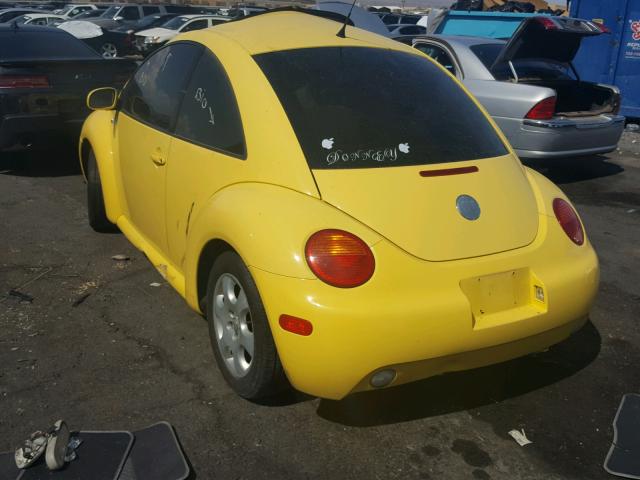 3VWCK21C13M417251 - 2003 VOLKSWAGEN NEW BEETLE 黄色 照片 3