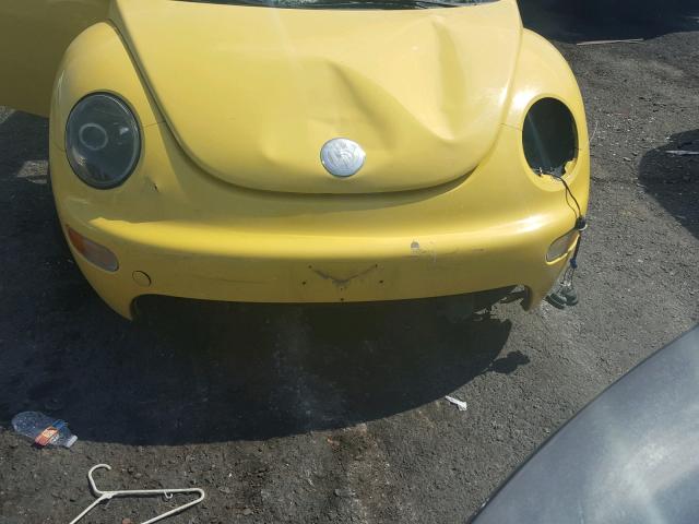 3VWCK21C13M417251 - 2003 VOLKSWAGEN NEW BEETLE 黄色 照片 7