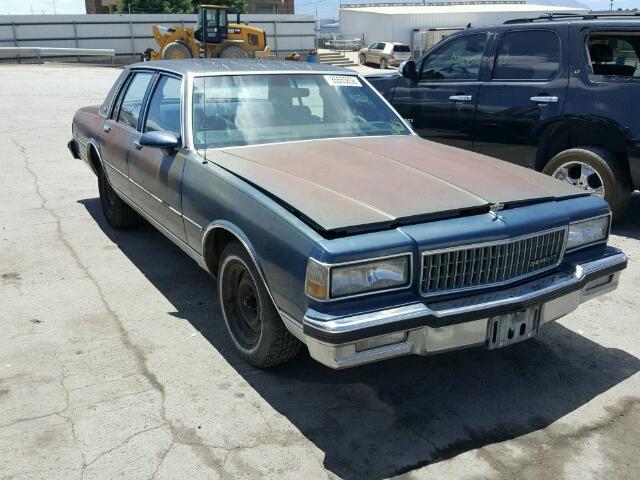 1G1BN51H3JR215213 - 1988 CHEVROLET CAPRICE CL BLUE photo 1