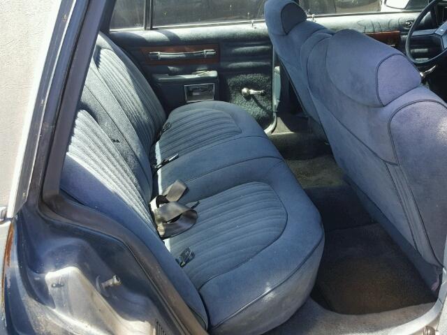 1G1BN51H3JR215213 - 1988 CHEVROLET CAPRICE CL Mavi fotoğraf 6