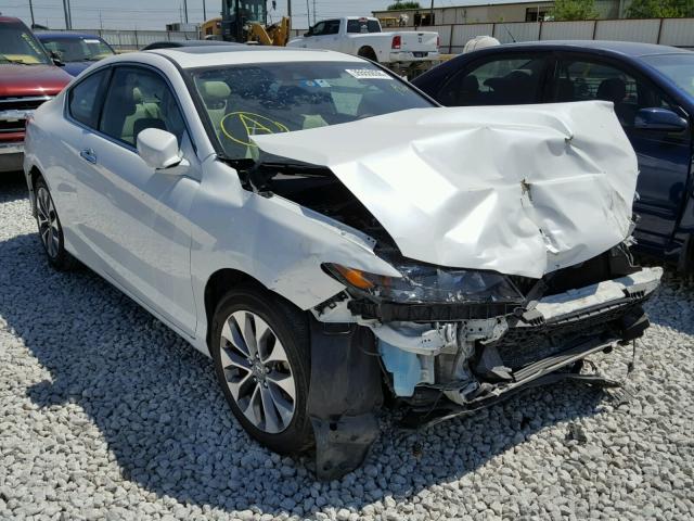 1HGCT1B86FA013398 - 2015 HONDA ACCORD EXL WHITE photo 1