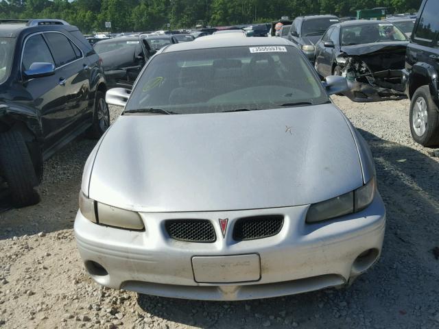 1G2WK52J71F245646 - 2001 PONTIAC GRAND PRIX SILVER photo 9