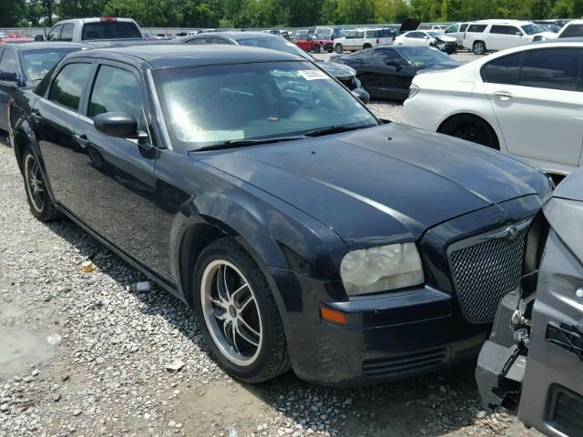 2C3KA43R47H849422 - 2007 CHRYSLER 300 BLACK photo 1