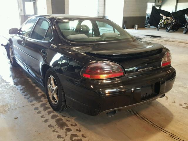 1G2WP52K7YF123888 - 2000 PONTIAC GRAND PRIX BLACK photo 3