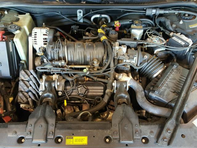 1G2WP52K7YF123888 - 2000 PONTIAC GRAND PRIX BLACK photo 7