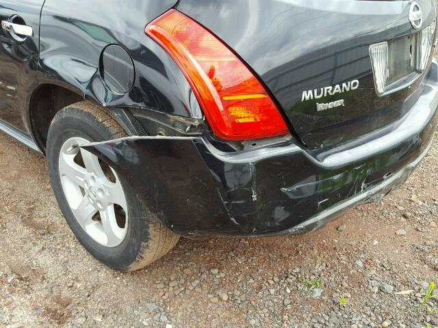 JN8AZ08W14W338954 - 2004 NISSAN MURANO SL/ BLACK photo 9