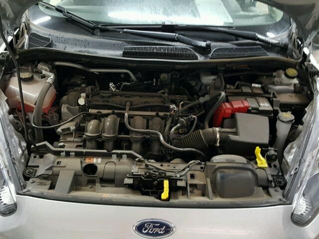 3FADP4AJ9GM206698 - 2016 FORD FIESTA S SILVER photo 7