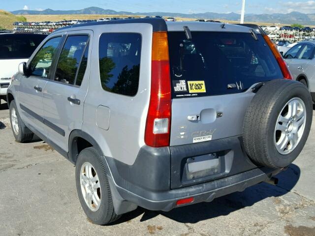 JHLRD78814C056857 - 2004 HONDA CR-V EX SILVER photo 3