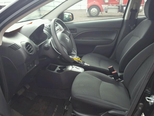 ML32F3FJ4HH002424 - 2017 MITSUBISHI MIRAGE G4 BLACK photo 5