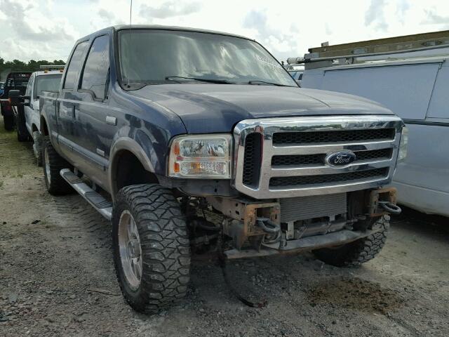 1FTSW21P65ED09240 - 2005 FORD F250 SUPER BLUE photo 1