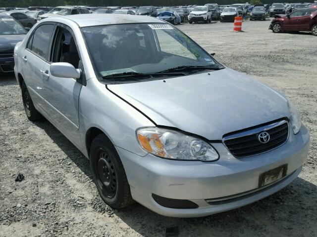 1NXBR32E18Z051113 - 2008 TOYOTA COROLLA CE SILVER photo 1