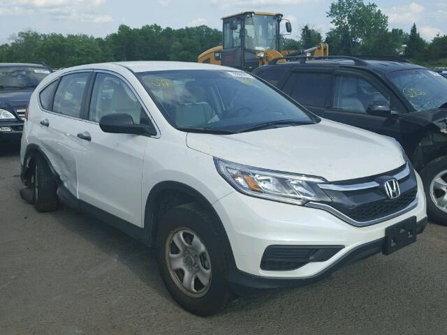 5J6RM4H3XGL107108 - 2016 HONDA CR-V LX WHITE photo 1