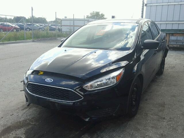 1FADP3E27GL313828 - 2016 FORD FOCUS S BLACK photo 2