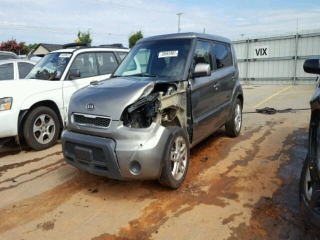 KNDJT2A29B7223834 - 2011 KIA SOUL + CHARCOAL photo 2