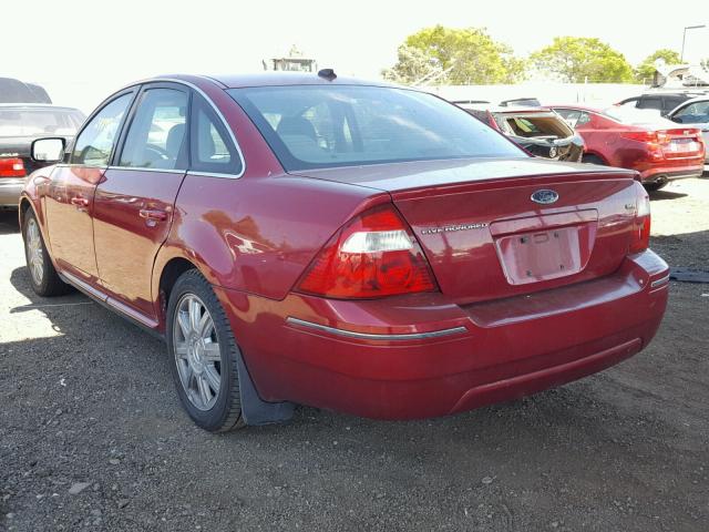 1FAFP24167G121496 - 2007 FORD FIVE HUNDR RED photo 3
