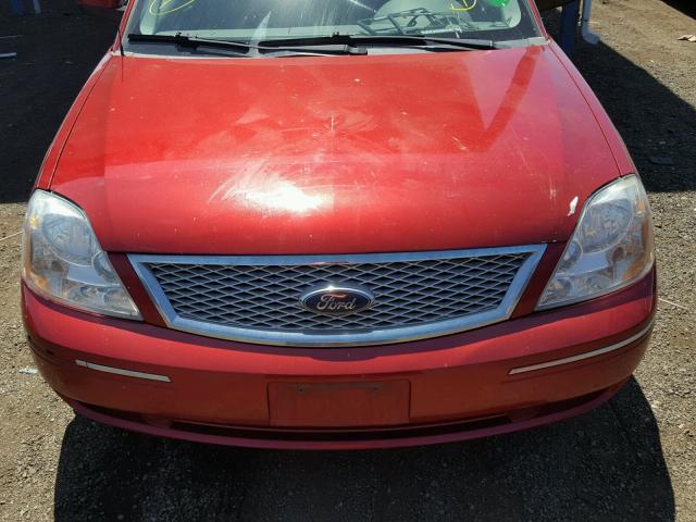 1FAFP24167G121496 - 2007 FORD FIVE HUNDR RED photo 9