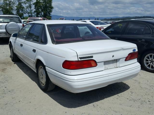 1FALP5244PG263122 - 1993 FORD TAURUS GL WHITE photo 3