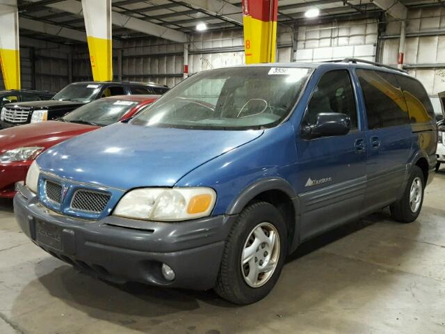 1GMDX03E7YD333963 - 2000 PONTIAC MONTANA BLUE photo 2