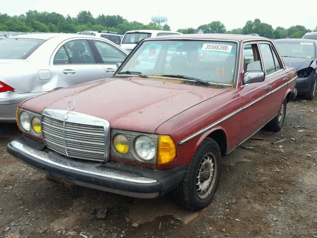 12313012069301 - 1978 MERCEDES-BENZ 300 D RED photo 2