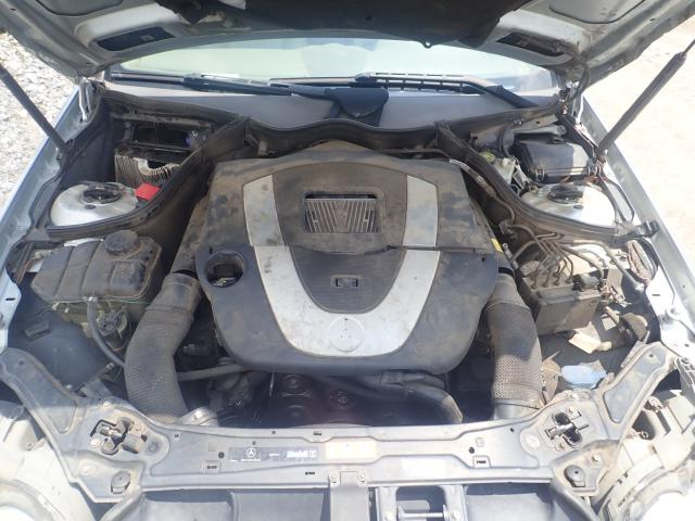 WDBTJ56H26F183622 - 2006 MERCEDES-BENZ CLK 350 SILVER photo 7