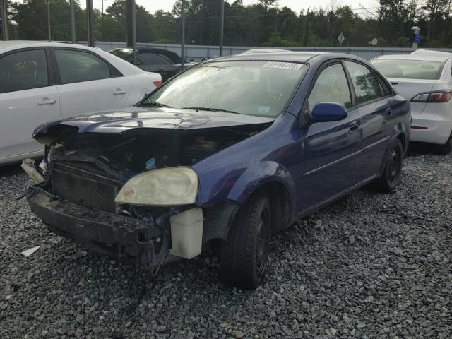 KL5JD52Z84K045379 - 2004 SUZUKI FORENZA S BLUE photo 2