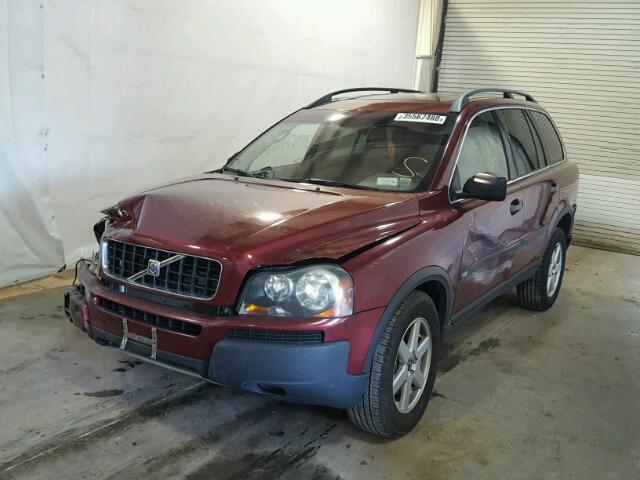 YV4CY592961291704 - 2006 VOLVO XC90 RED photo 2