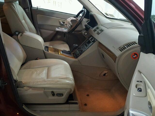 YV4CY592961291704 - 2006 VOLVO XC90 RED photo 5