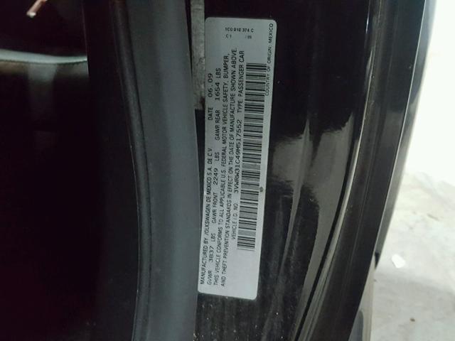 3VWRW31C49M517552 - 2009 VOLKSWAGEN NEW BEETLE 黑色 照片 10