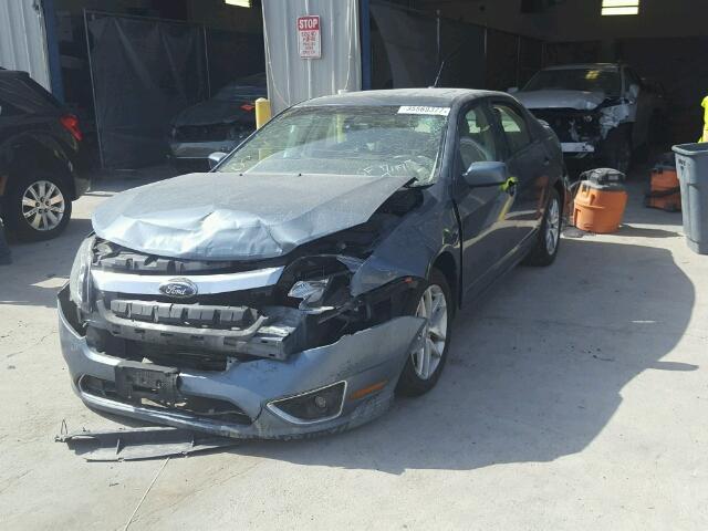 3FAHP0CG9CR280034 - 2012 FORD FUSION GREEN photo 2