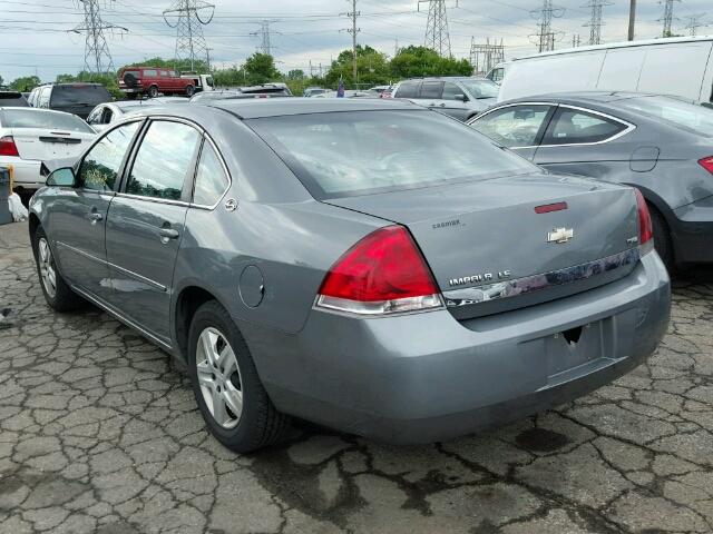 2G1WB58K279400979 - 2007 CHEVROLET IMPALA LS GRAY photo 3