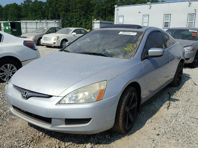 1HGCM82695A012197 - 2005 HONDA ACCORD EX SILVER photo 2