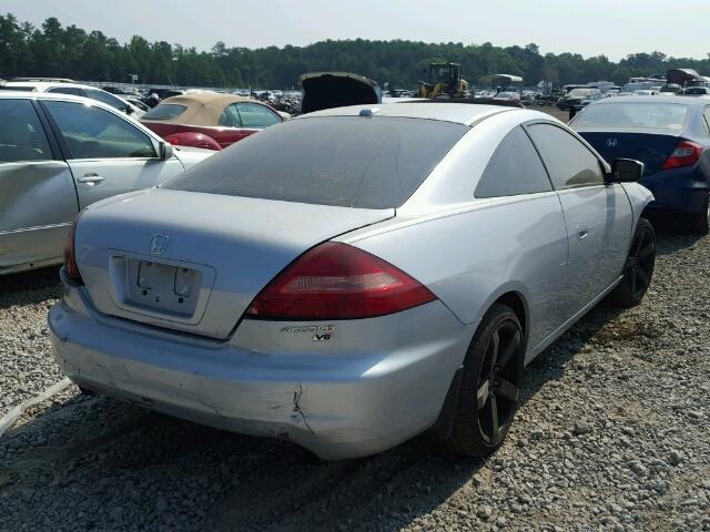 1HGCM82695A012197 - 2005 HONDA ACCORD EX SILVER photo 4