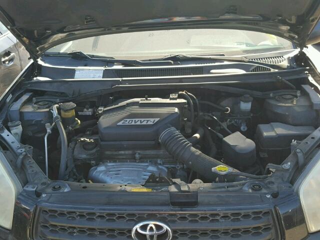 JTEGH20V420068699 - 2002 TOYOTA RAV4 BLACK photo 7