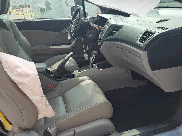 2HGFG3B09CH528125 - 2012 HONDA CIVIC EXL 蓝色 照片 5