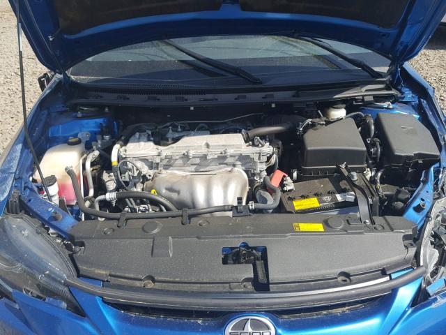 JTKJF5C72E3083485 - 2014 TOYOTA SCION TC 蓝色 照片 7