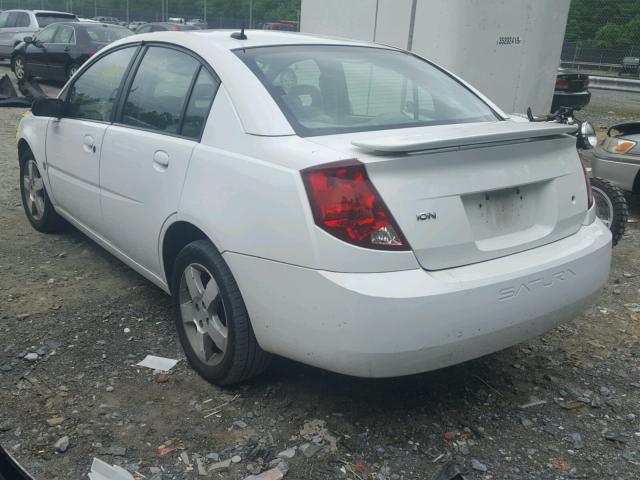 1G8AL55F17Z173208 - 2007 SATURN ION LEVEL WHITE photo 3