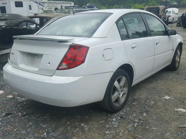 1G8AL55F17Z173208 - 2007 SATURN ION LEVEL WHITE photo 4