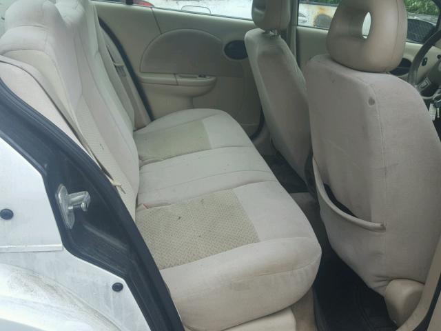 1G8AL55F17Z173208 - 2007 SATURN ION LEVEL WHITE photo 6