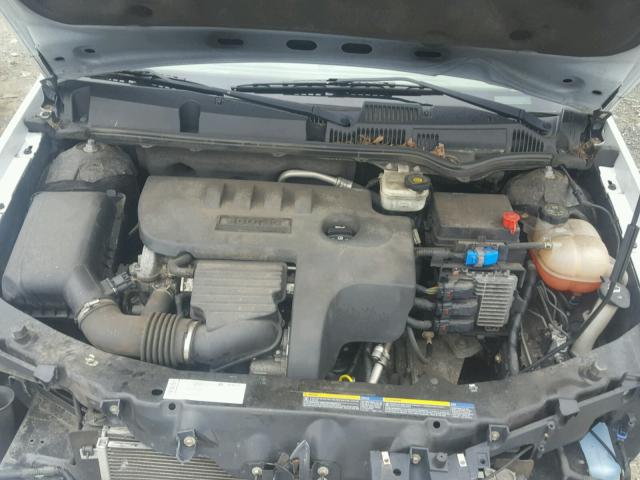 1G8AL55F17Z173208 - 2007 SATURN ION LEVEL WHITE photo 7