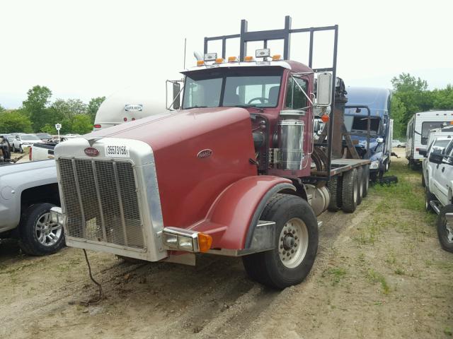 1XPALR0X6PN329181 - 1993 PETERBILT 357 RED photo 2