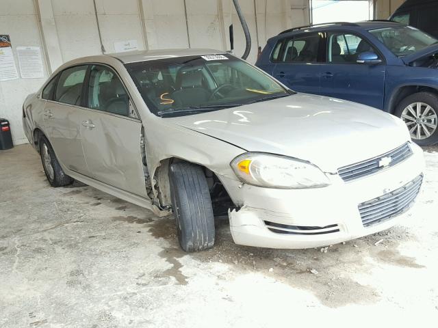 2G1WS57M891296843 - 2009 CHEVROLET IMPALA POL BEIGE photo 1