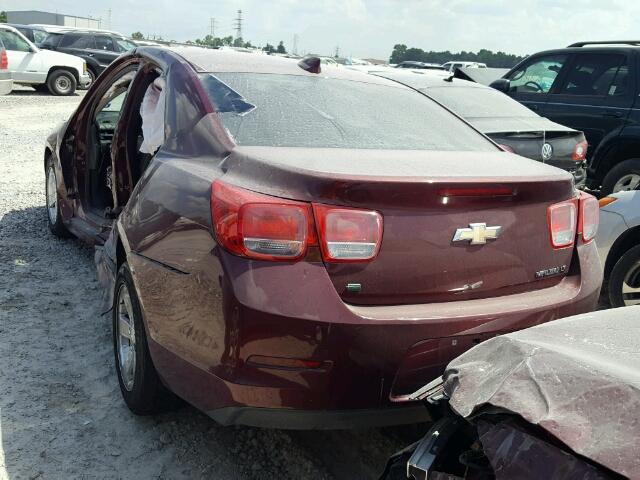 1G11C5SL8FF107280 - 2015 CHEVROLET MALIBU 1LT Burgund zdjęcie 3