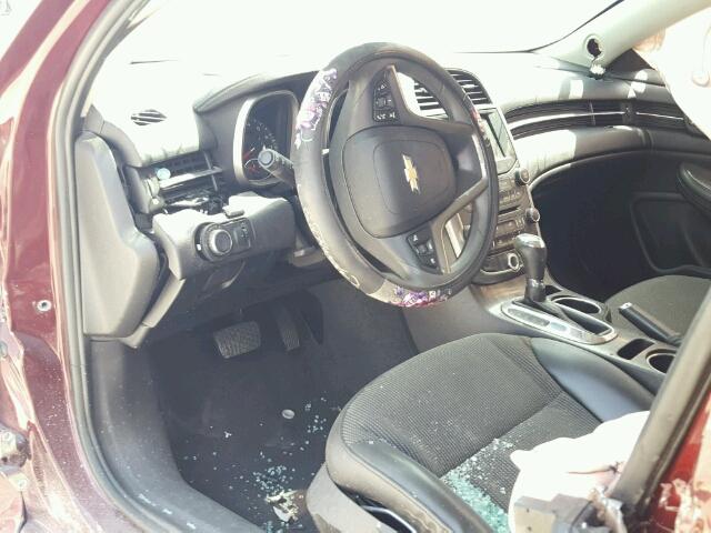 1G11C5SL8FF107280 - 2015 CHEVROLET MALIBU 1LT Burgund zdjęcie 9