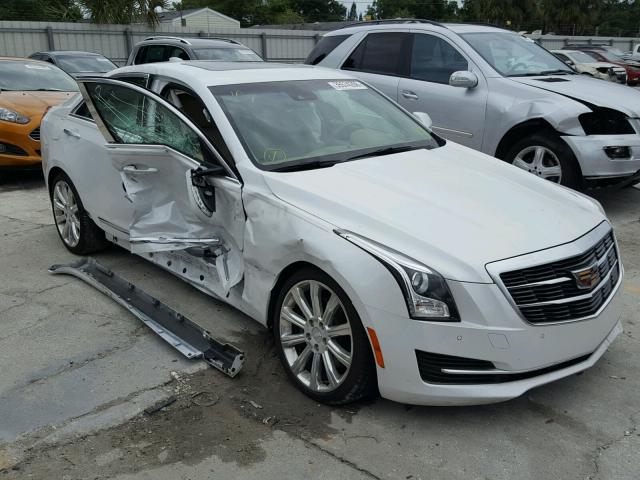 1G6AB5SX6F0112075 - 2015 CADILLAC ATS LUXURY WHITE photo 1