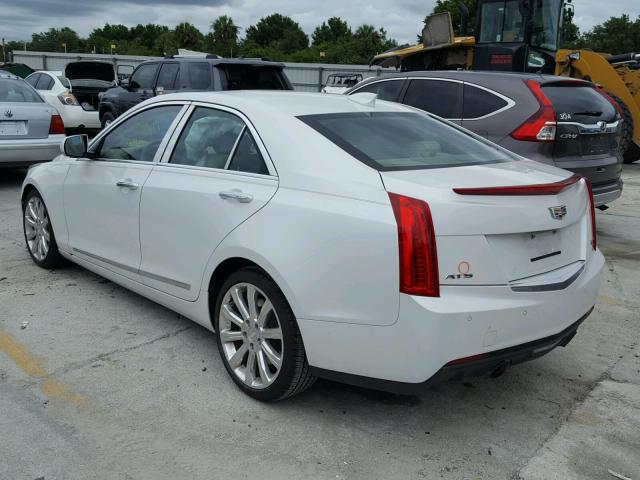 1G6AB5SX6F0112075 - 2015 CADILLAC ATS LUXURY WHITE photo 3