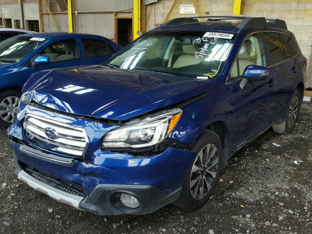 4S4BSALC8G3260164 - 2016 SUBARU OUTBACK 2. BLUE photo 2