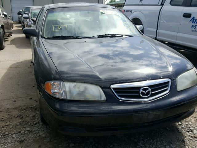 1YVGF22F1Y5167714 - 2000 MAZDA 626 ES BLACK photo 9